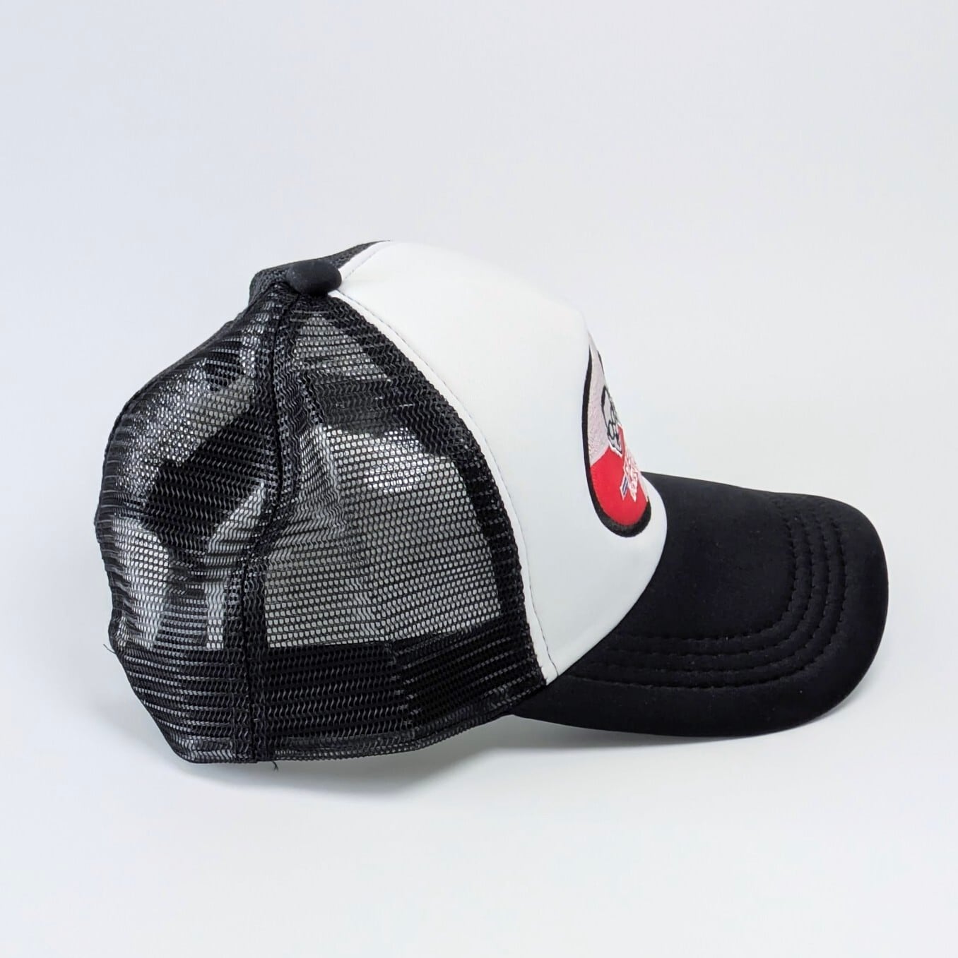 【 Mesh Cap / メッシュキャップ 】 Pep Boys（ペップボーイズ）/ BLACK / レーシングキャップ / ベースボールキャップ 〚アメリカン雑貨 アメトイ〛