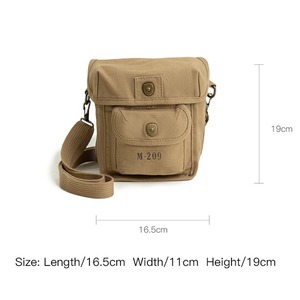 Canvas Mini Square Shoulder Bag / キャンバス ミニ スクエア ショルダー バッグ