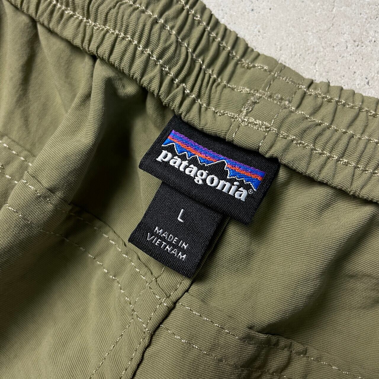 16年製 patagonia パタゴニア ナイロンパンツ baggies バギーズパンツ