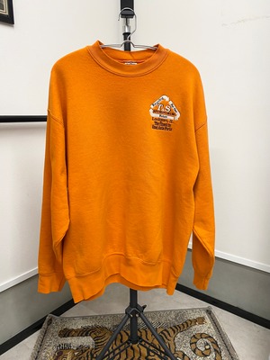 90sUSA Cotton Enbroidery Crewneck Sweater/L