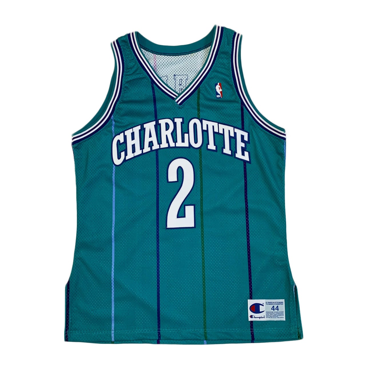 NBA CHAMPION CHARLOTTE HORNETS L.JOHNSON AUTHENTIC JERSEY SIZE 44 (USED) |  Flip N' Merch (フリッピンマーチ)