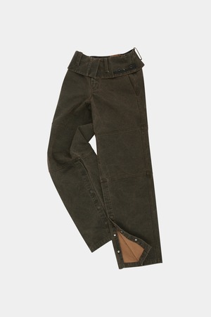 [ANDERSSON BELL] FOLDED WORK PANTS apa851w(BROWN) 正規品 韓国ブランド 韓国通販 韓国代行 韓国ファッション ANDERSSONBELL アンダーソンベル 日本 店舗