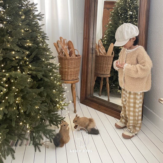 《予約》lovin' ¨ mochi check pants