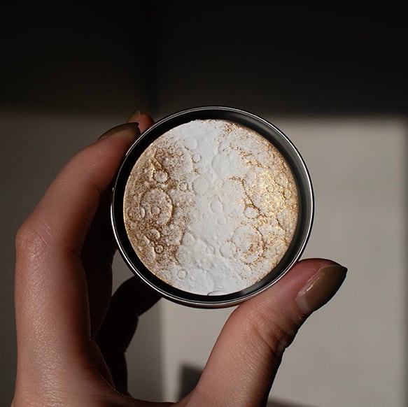 持ち運び便利】mobile moon stone | 缶入り月のアロマストーン《月夜の