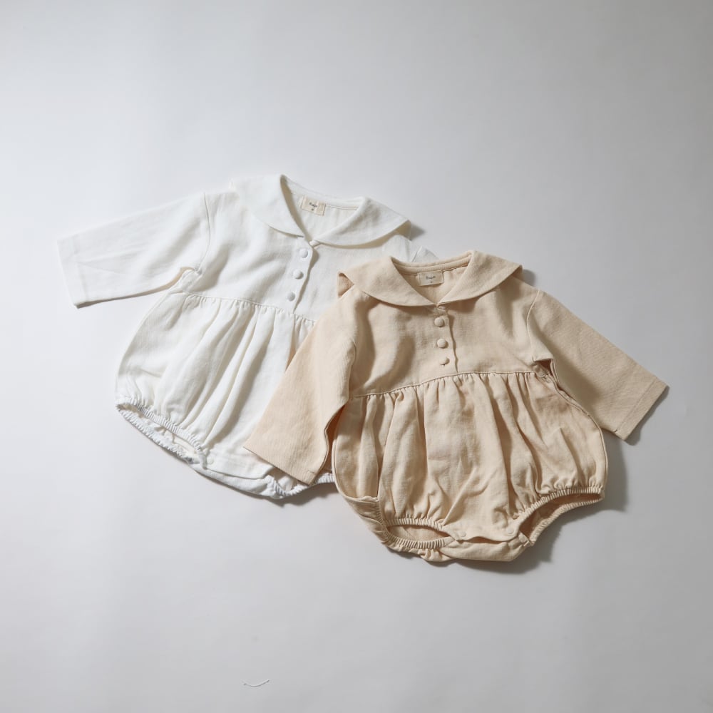 セーラー襟ロンパース