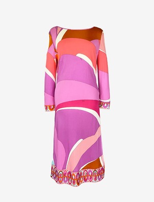 EMILIO PUCCI エミリオプッチ バックオープン ワンピース