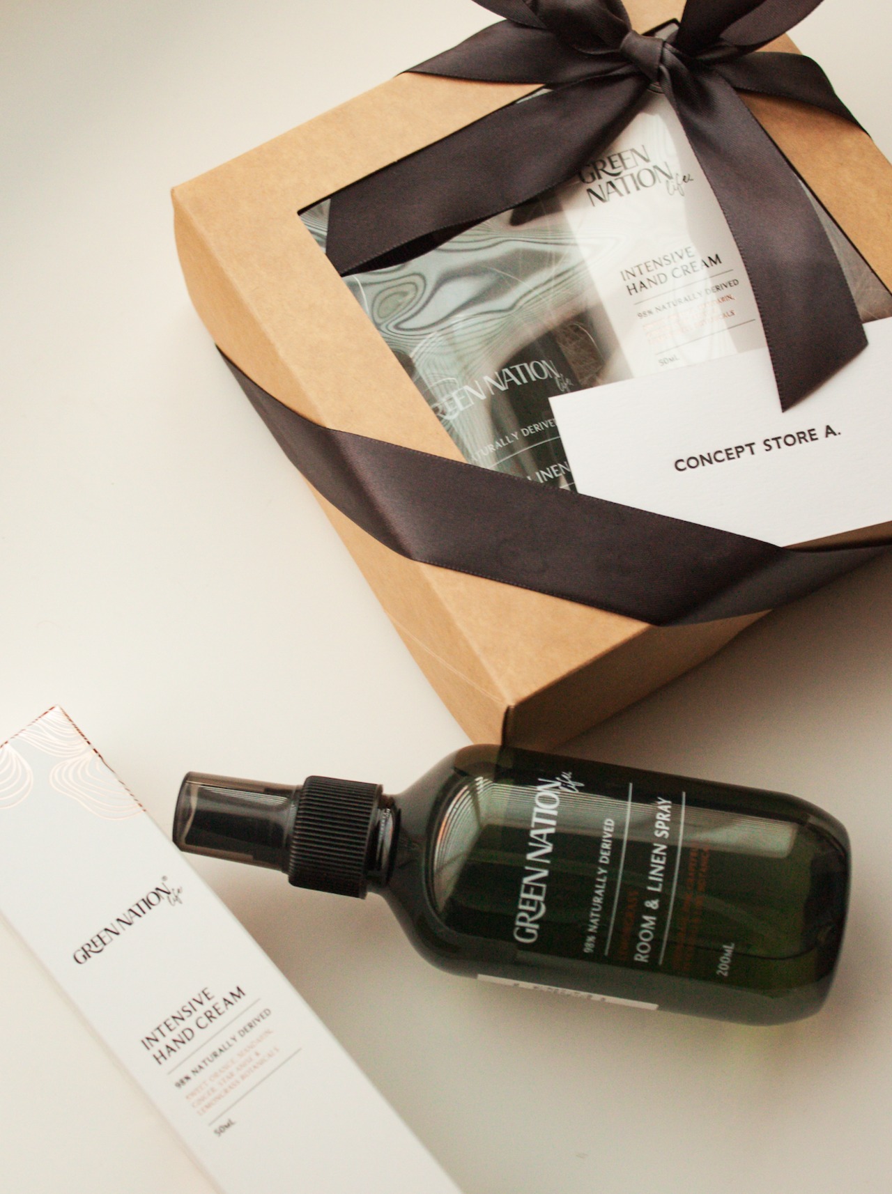 【Gift Set】GREEN NATION Life_ROOM & LINEN SPRAY+Hand Cream