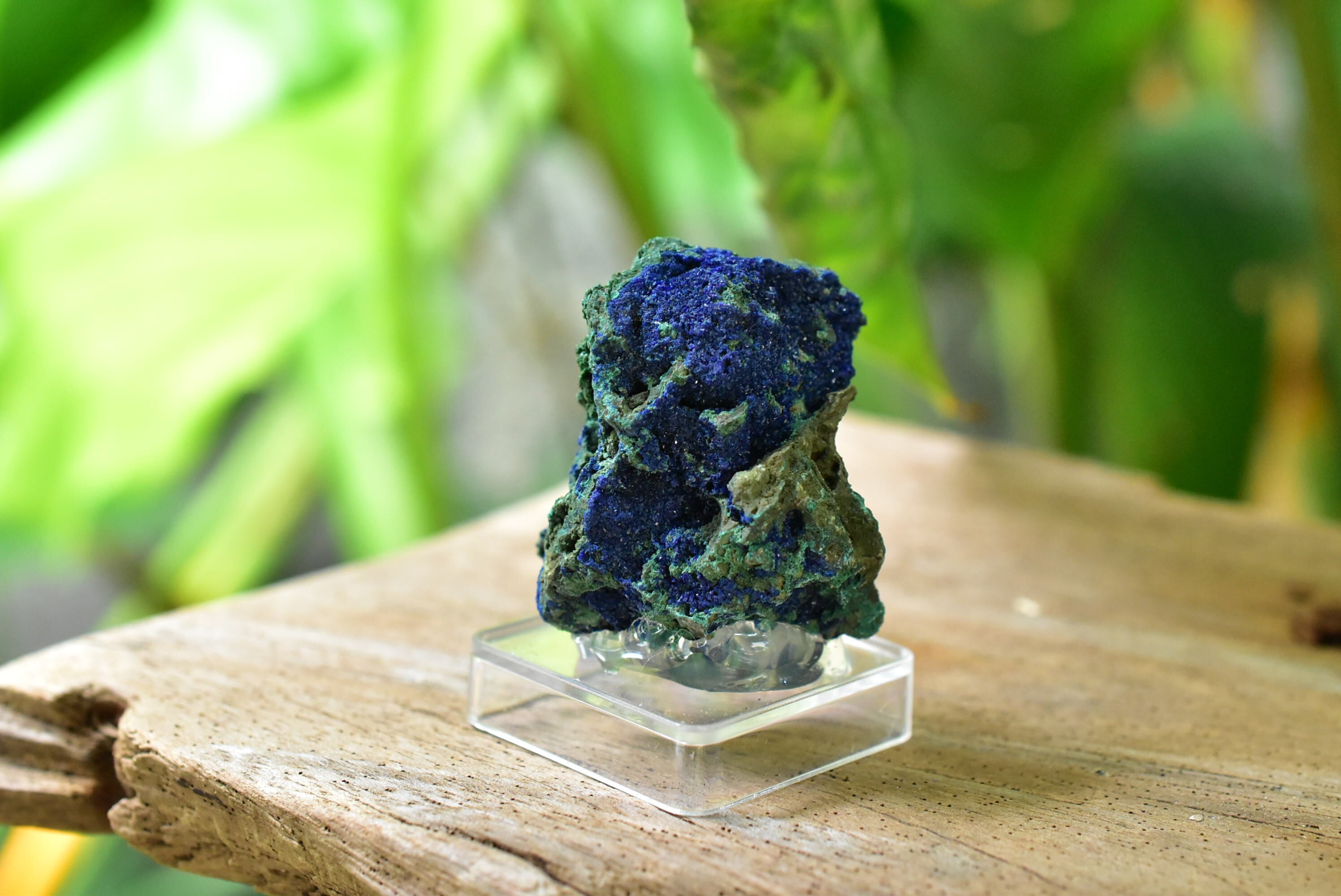 2つの石がひとつに☆アズロマラカイト原石 azm004 | Funky garuda