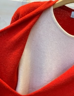 【新作5%OFF・3日間】Wool&Cashmere Layered Knit_3colors