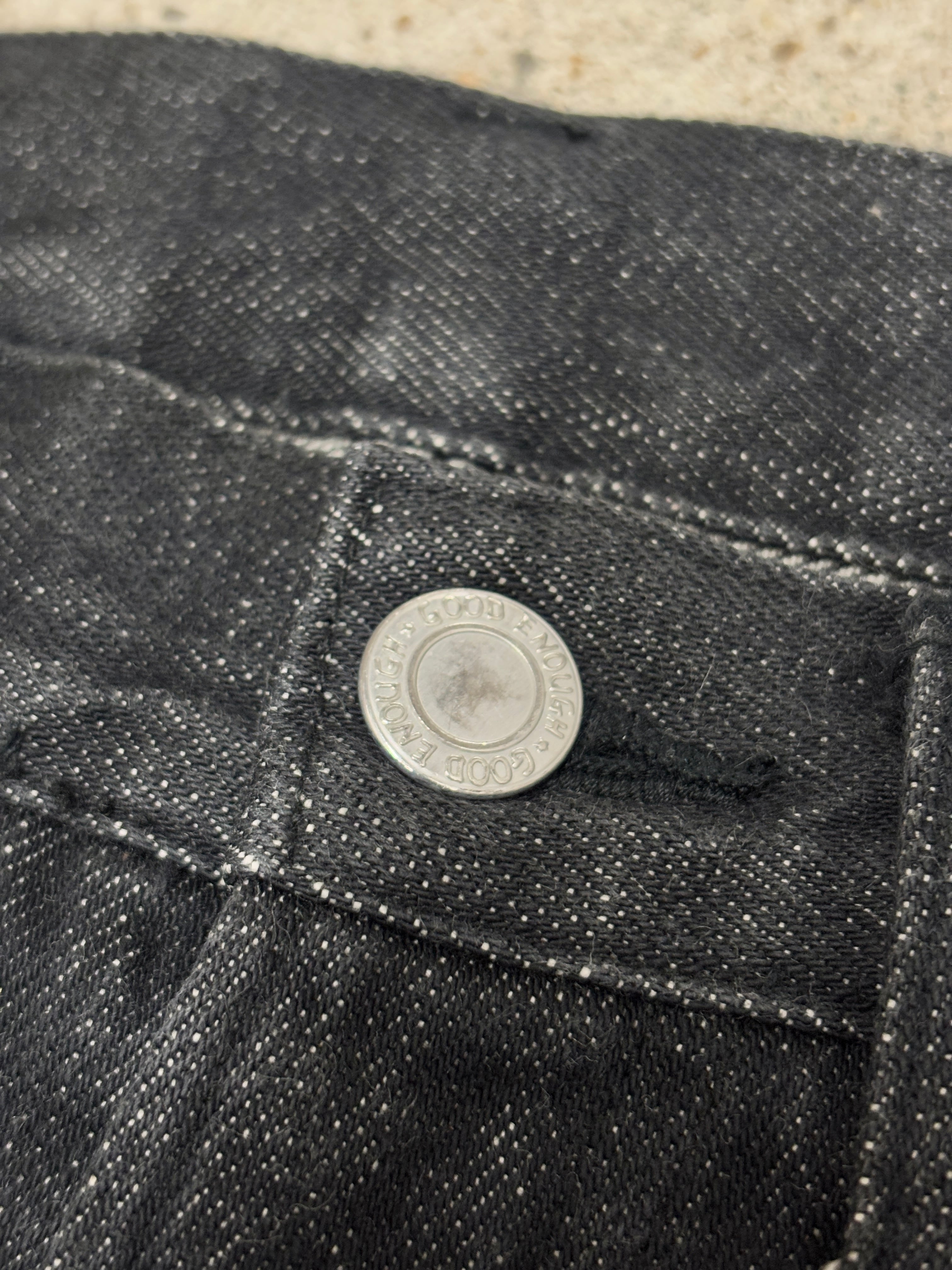 90～00s GOODENOUGH/Black Denim pants/W32/L32/ブラックデニムパンツ