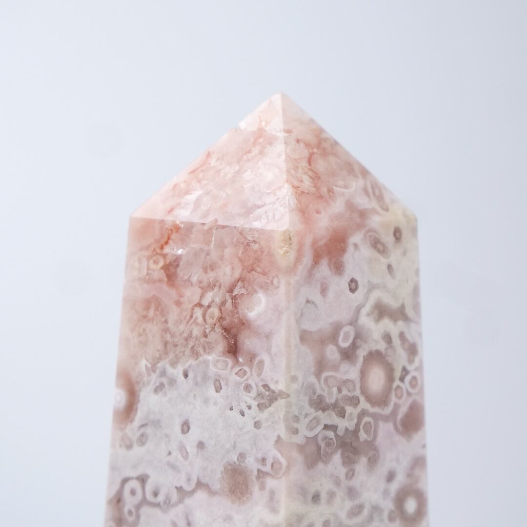 ピンク フラワーアゲート / タワー ポイント【1】 | ariife.公式