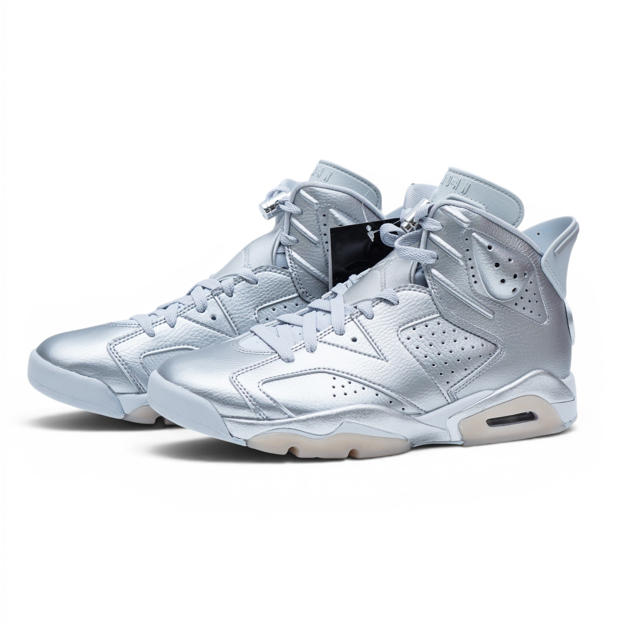 NIKE ナイキ Paris Saint-Germain (PSG) パリサンジェルマン × Air Jordan 6 Retro ジョーダン Metallic Silver US8.5