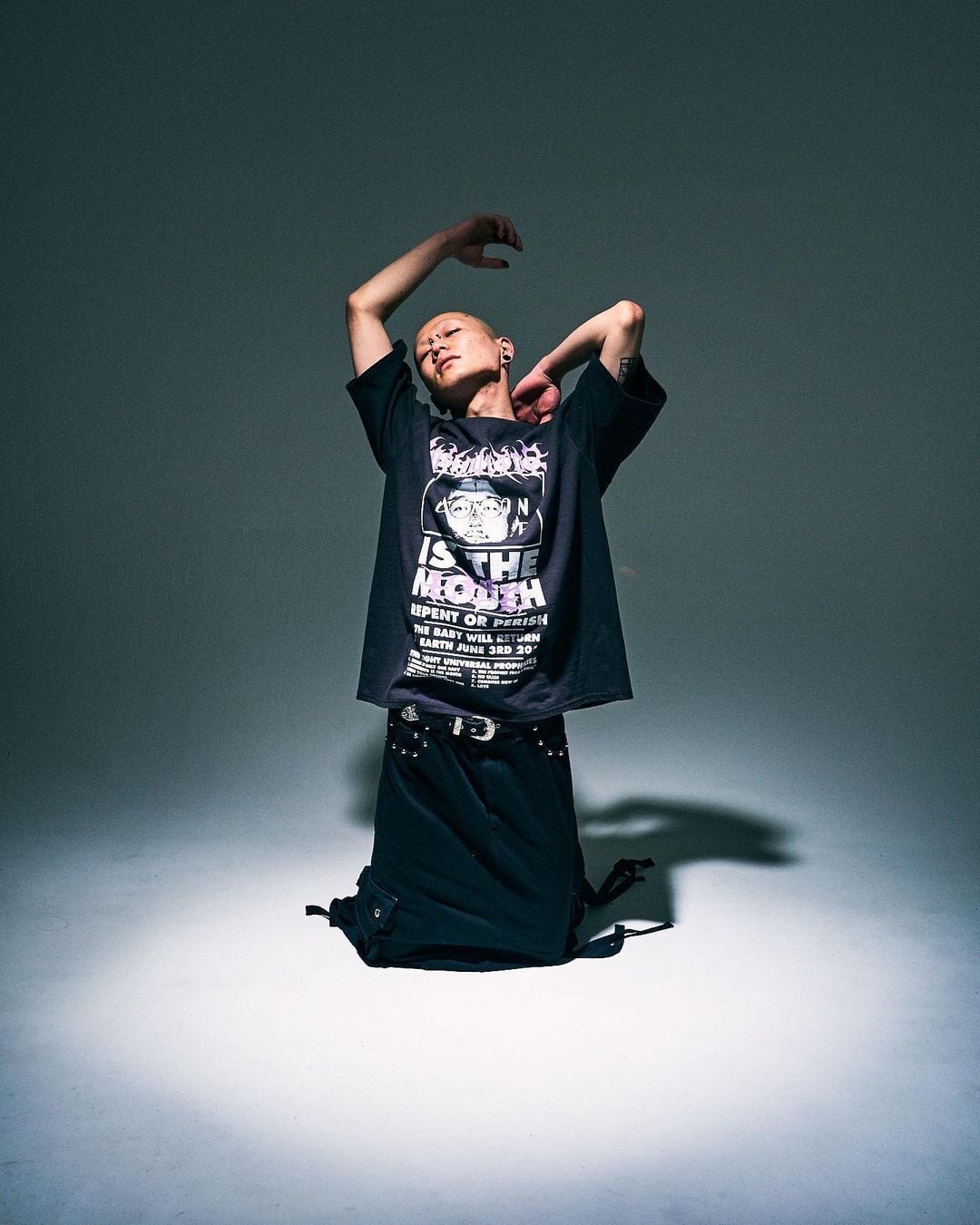 24AW】el conductorh x NISHIMOTO IS THE MOUTH COTTON CLASSIC T