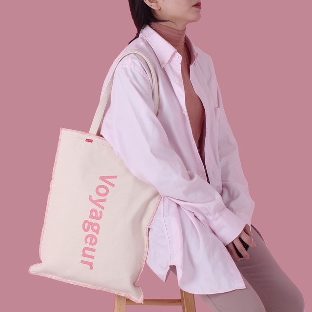 voyageur bag　-pink-