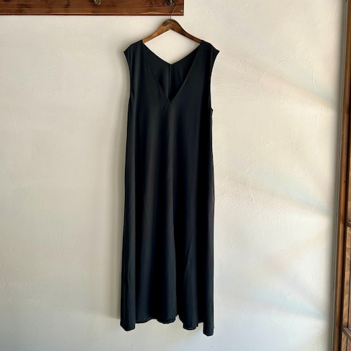 Maxi dress two-way black