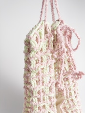 [Pattern]サマーチェックメッシュバッグ