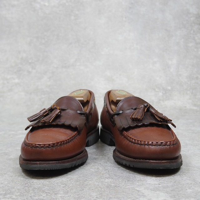 27.5cm28cm Allen Edmonds Nashua Quilt Tassel Loafers armee