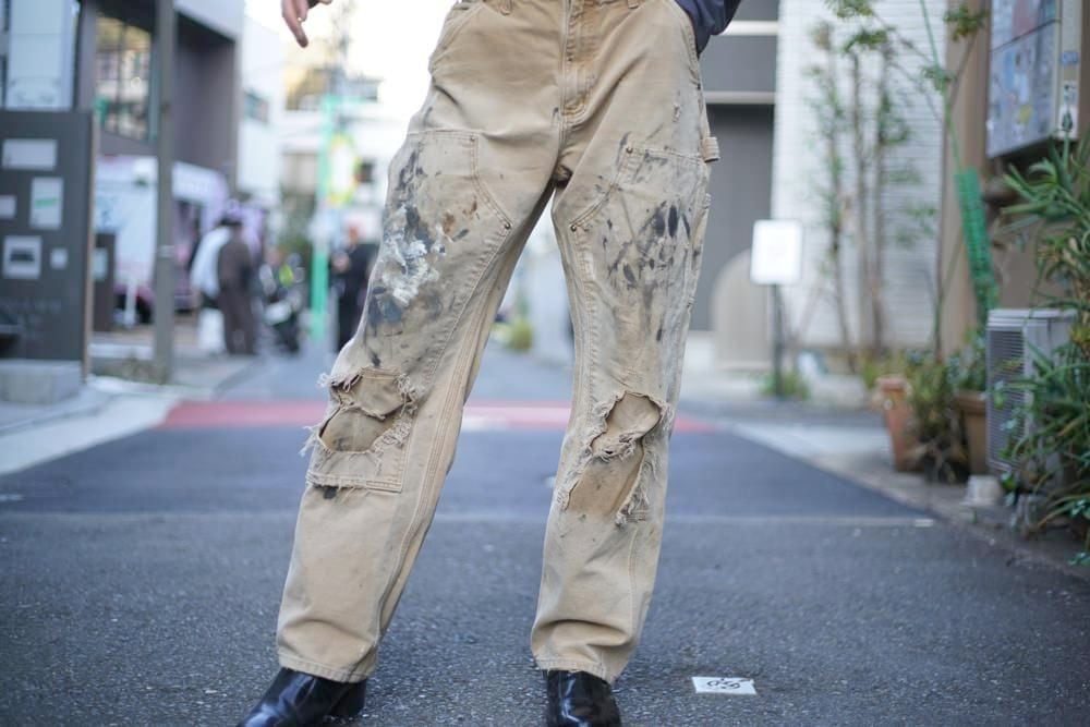 Carhartt - Made In Mexico] Vintage High Aged Double Knee Painter