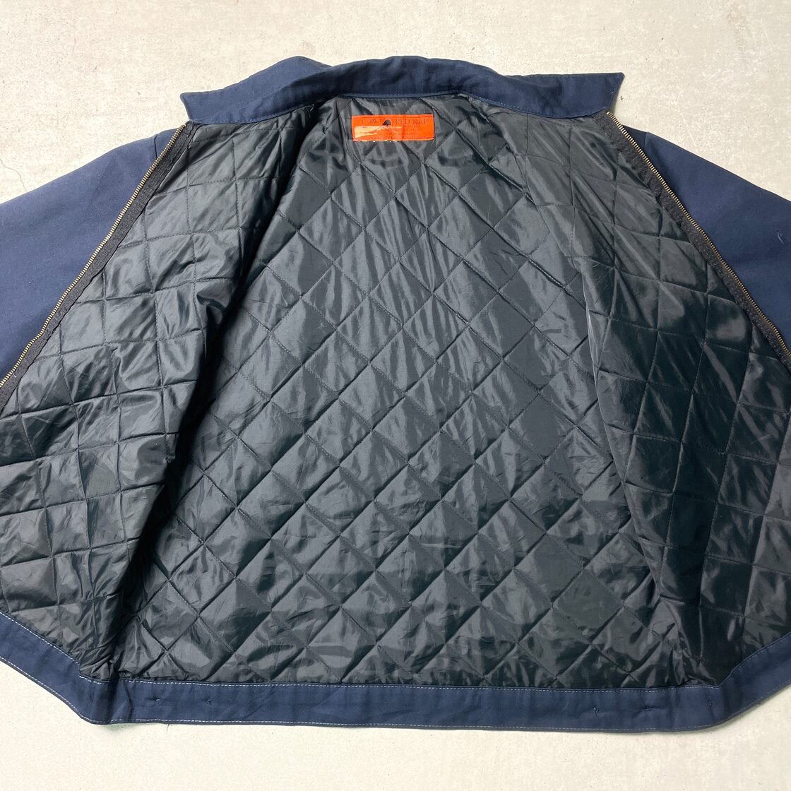 70年代 USA製 REDKAP レッドキャップ ワークジャケット キルティング 