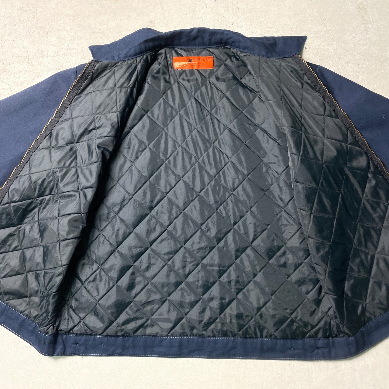 70年代 USA製 REDKAP レッドキャップ ワークジャケット キルティング 