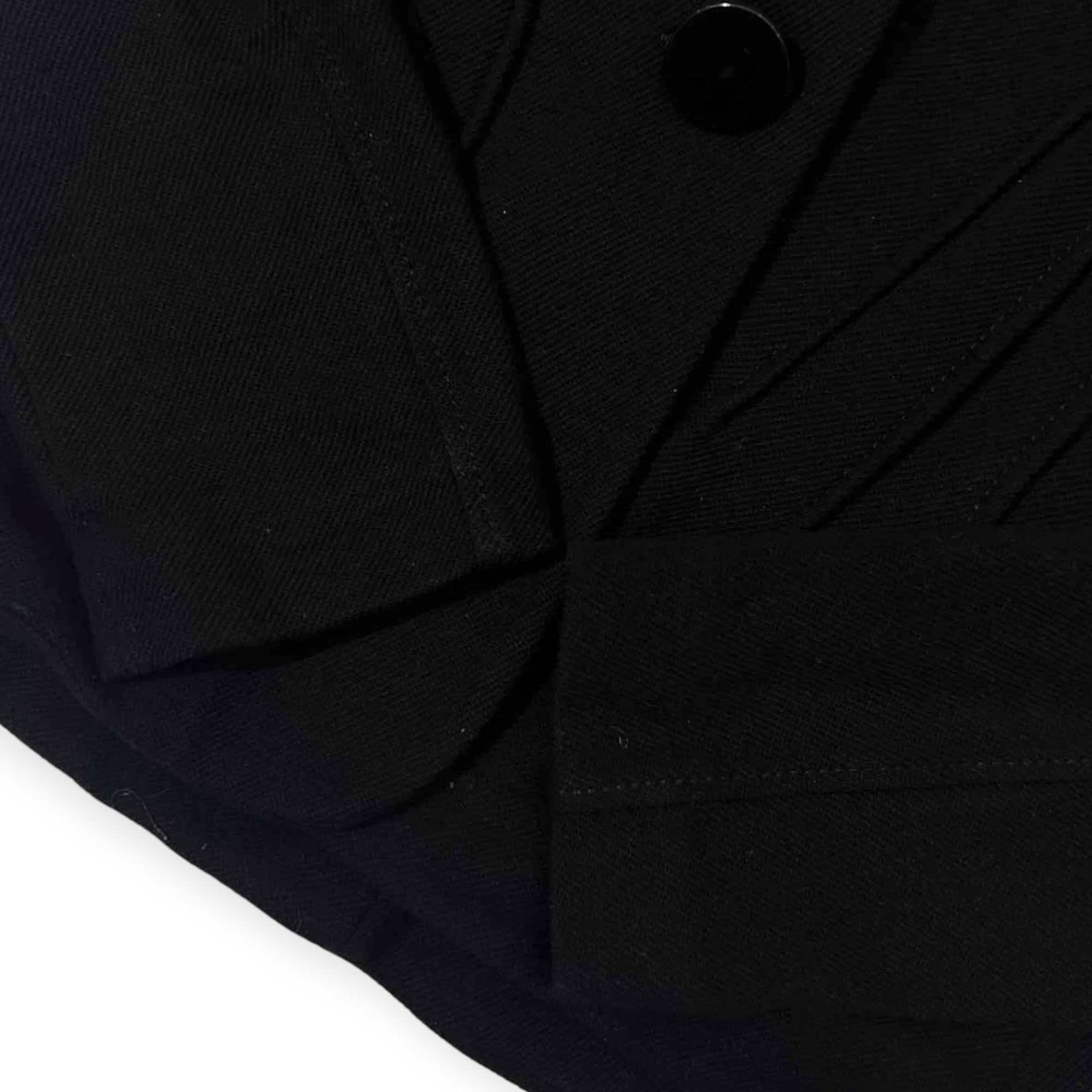 イタリア製 ARMANI COLLEZIONI アルマーニ コレツォーニ テーラードジャケット 38/ブラック レディース ビンテージ