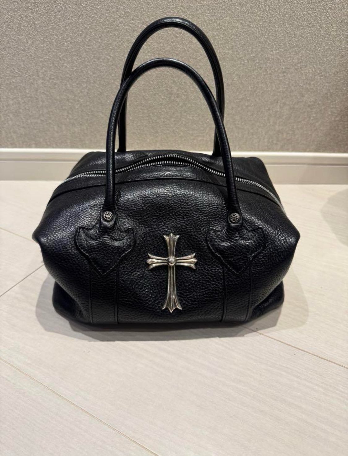 CHROME HEARTS クロムハーツ 3セメタリー スナップ トートバッグ