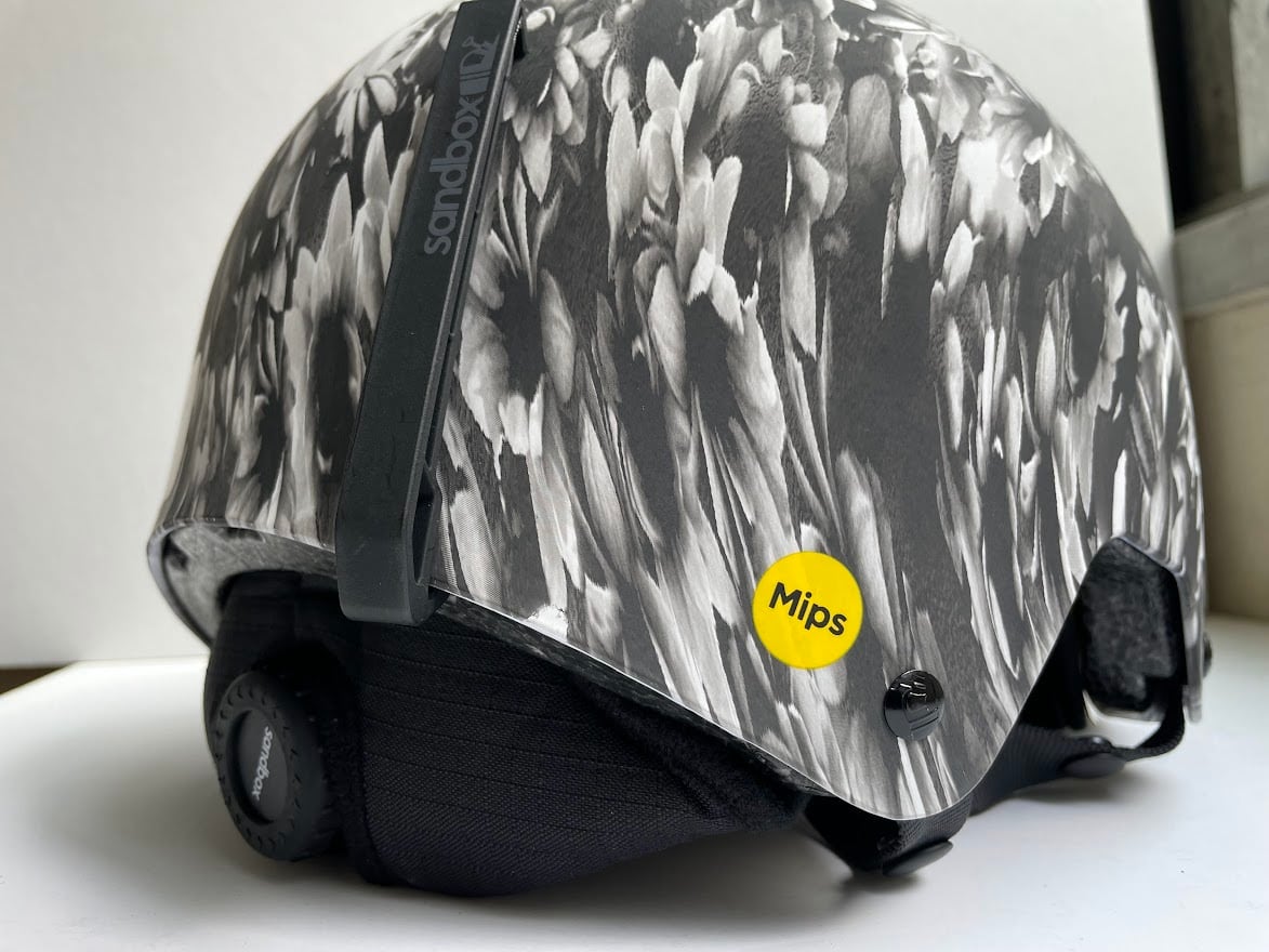 SANDBOX ICON SNOW (MIPS) ASIA FIT -BLACK FLORAL(MATT SANDBOX ICON SNOW (MIPS) ASIA FIT -BLACK FLORAL(MATT