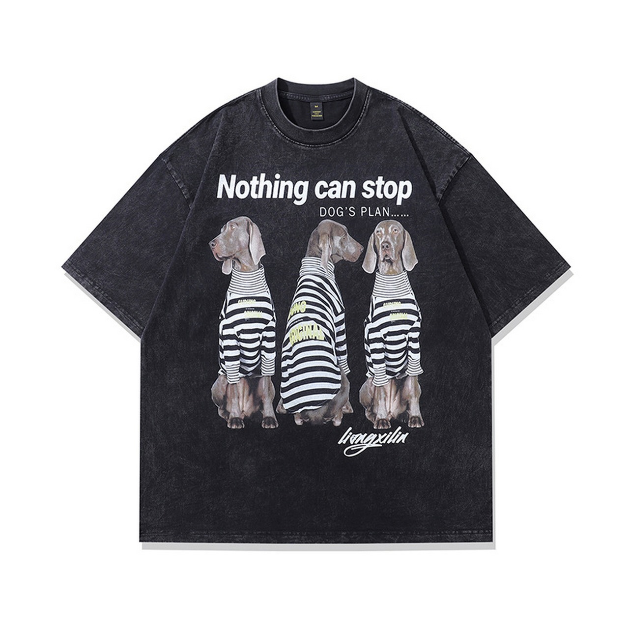 VINTAGE ストリート Prison Dog Tシャツ T1446