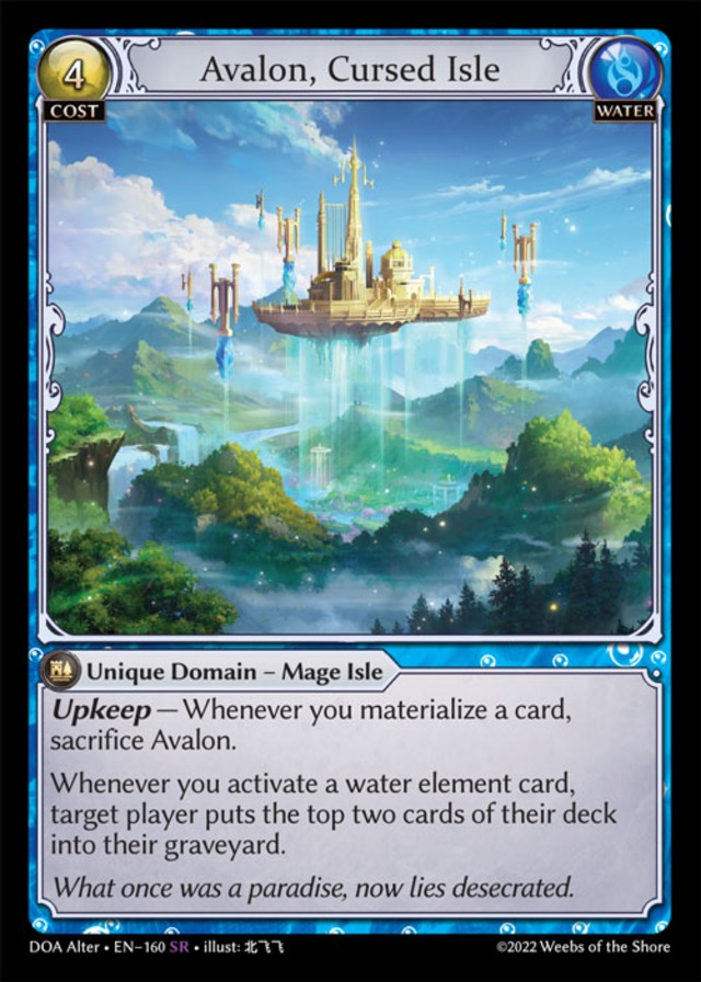 【DOA】：Avalon, Cursed Isle / DOA-160