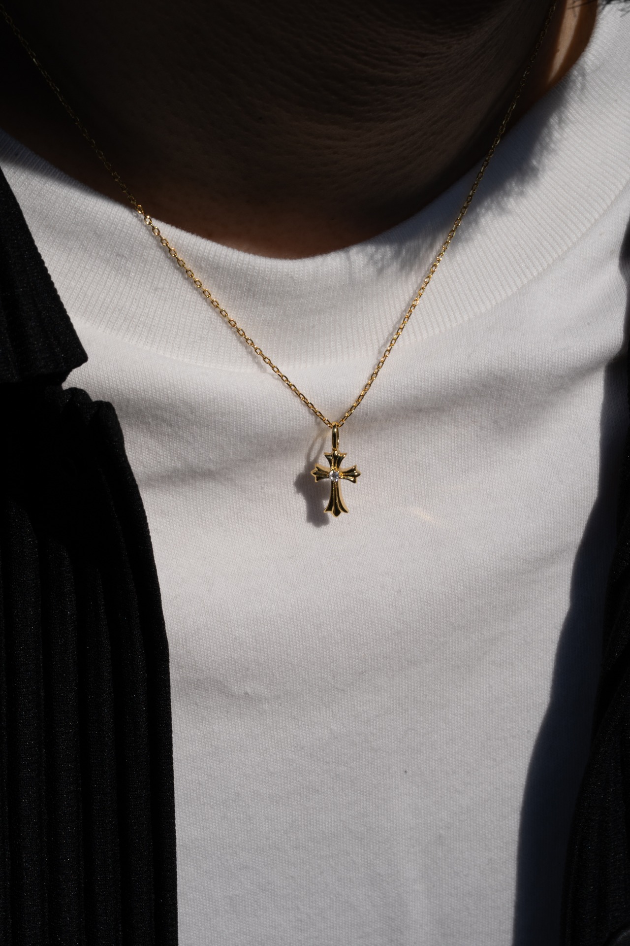 1/10(sat)発売【Cross Luxe Necklace】/ GOLD