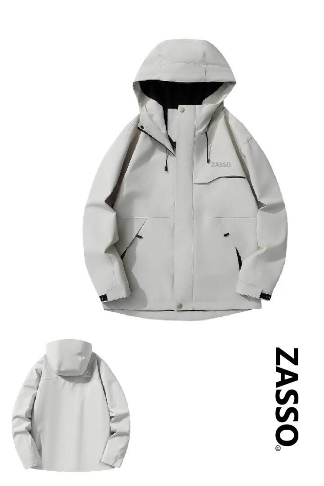 シェルパーカー