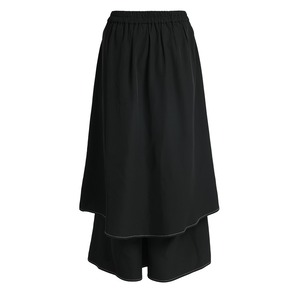 Overlap Wide Leg Pants / オーバーラップ ワイドレッグ パンツ