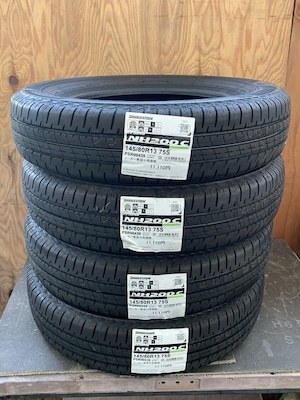 【新品】 ブリヂストン 145/80R13 ECOPIA NH200C 4本セット