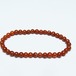 ナンホーンアゲート ブレスレット 5mm 南紅瑪瑙 ブレス 一点物 メール便可 [M便 1/10] 111-42257