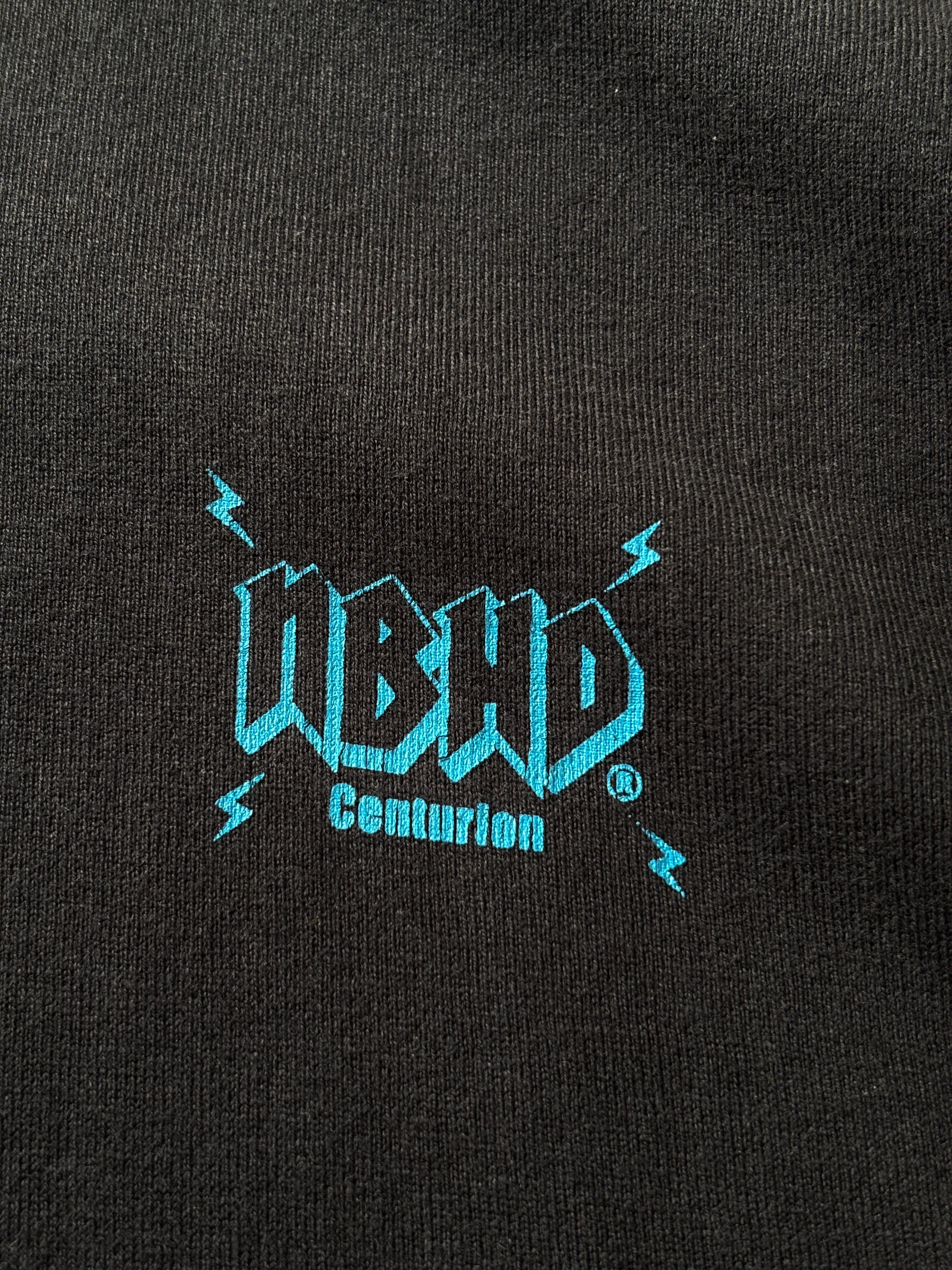 00s NEIGHBORHOOD/Logo print Raglan Tee/2002年/M/ロゴプリント