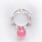 candy cuff【GD】桜×オパールガラス