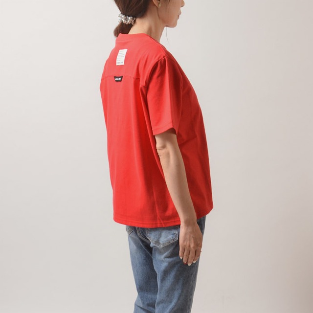 MARECHAL TERRE バックタグカラーTシャツ レッド ２(ワンサイズ) 商品番号：ZMT242CT145