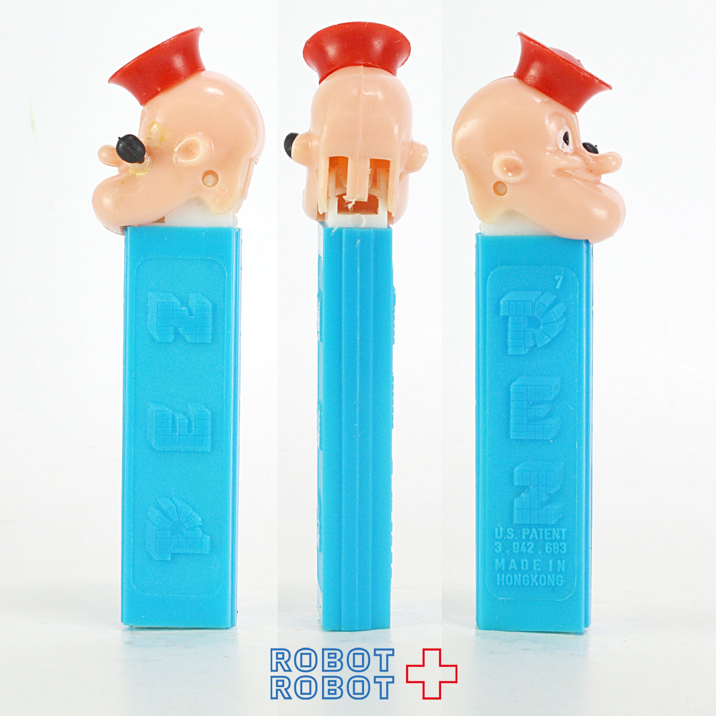 PEZ ポパイC 赤帽子 足なし 3.9 | ROBOTROBOT