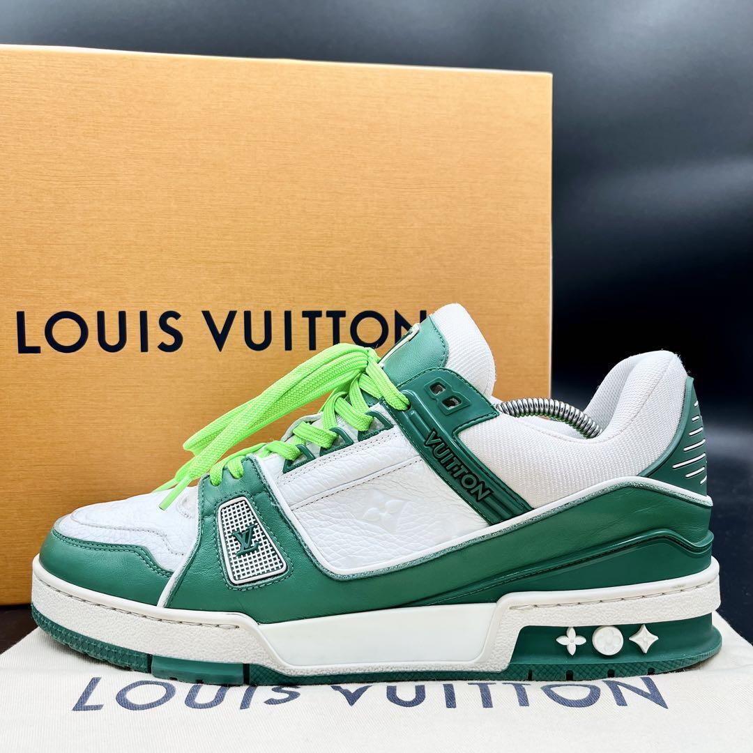 美品✨ ルイヴィトン ランアウェイ モノグラム サークルロゴ 25.5cm