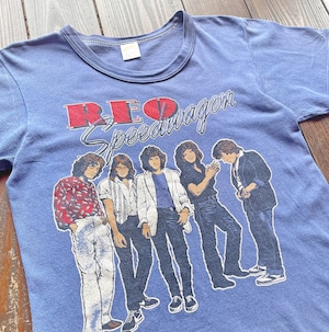 80s 〝 REO Speedwagon 〟 Tour 1981 T-Shirt  Sportwear body  Size MEDIUM