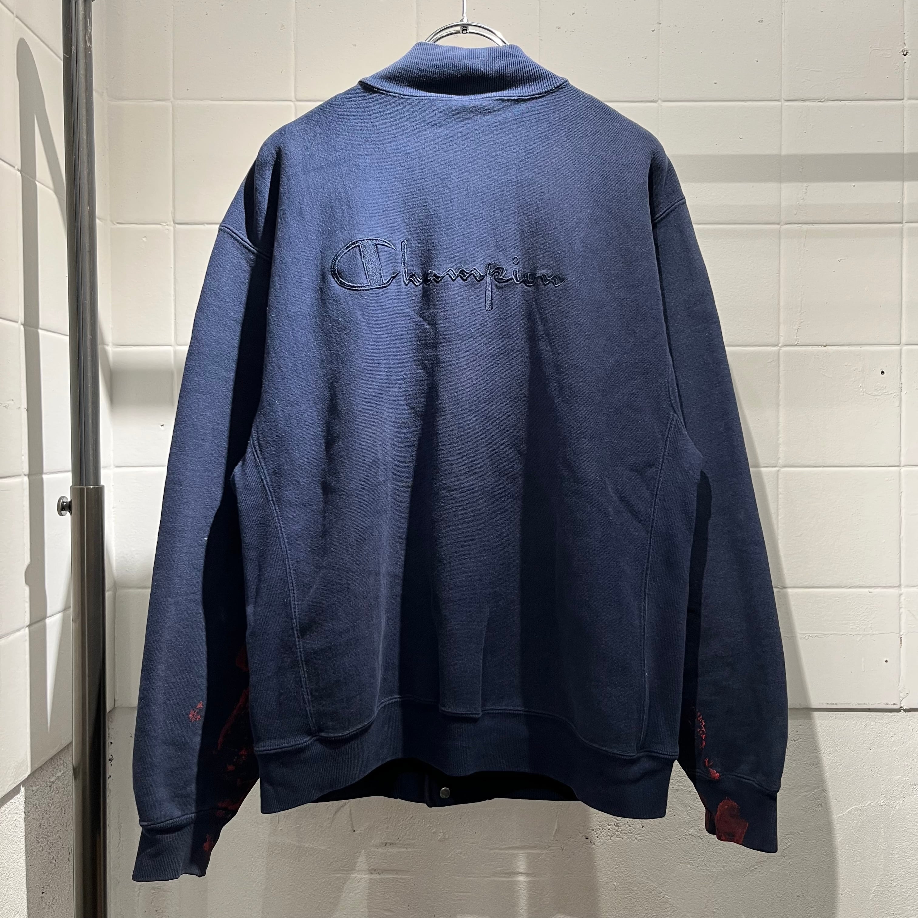 90S REVERSE WEAVE SNAP CARDIGAN RARE!! PENKI | BerBerJin / & BerBerJin