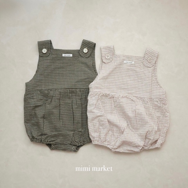予約 : Olay Checkered Suit〔mimi market〕