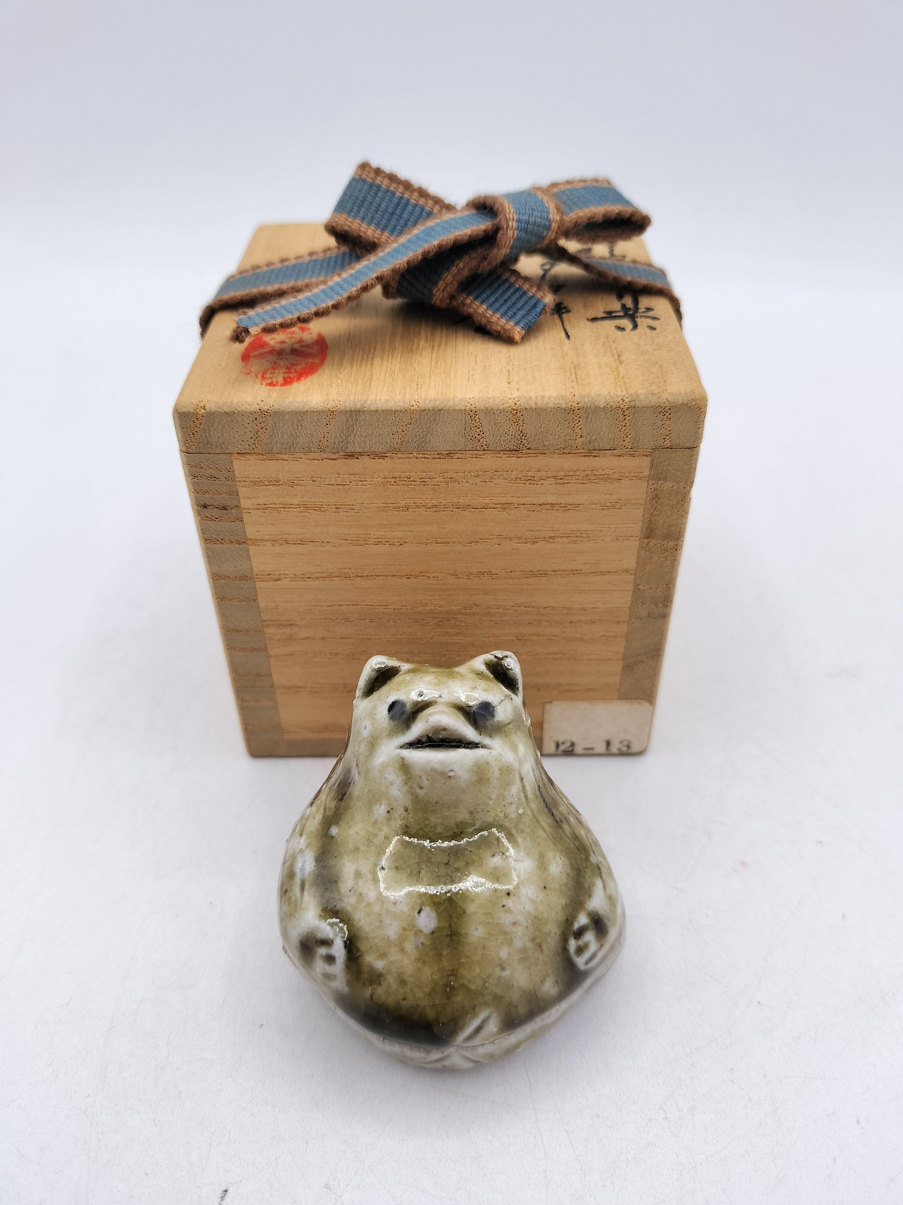 香合 古萩 卯 金子宗楓 木箱 茶道具 古物 d394 | 有限会社いとお