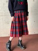 Vintage Pendleton Pleated Tartan Skirt Made In USA