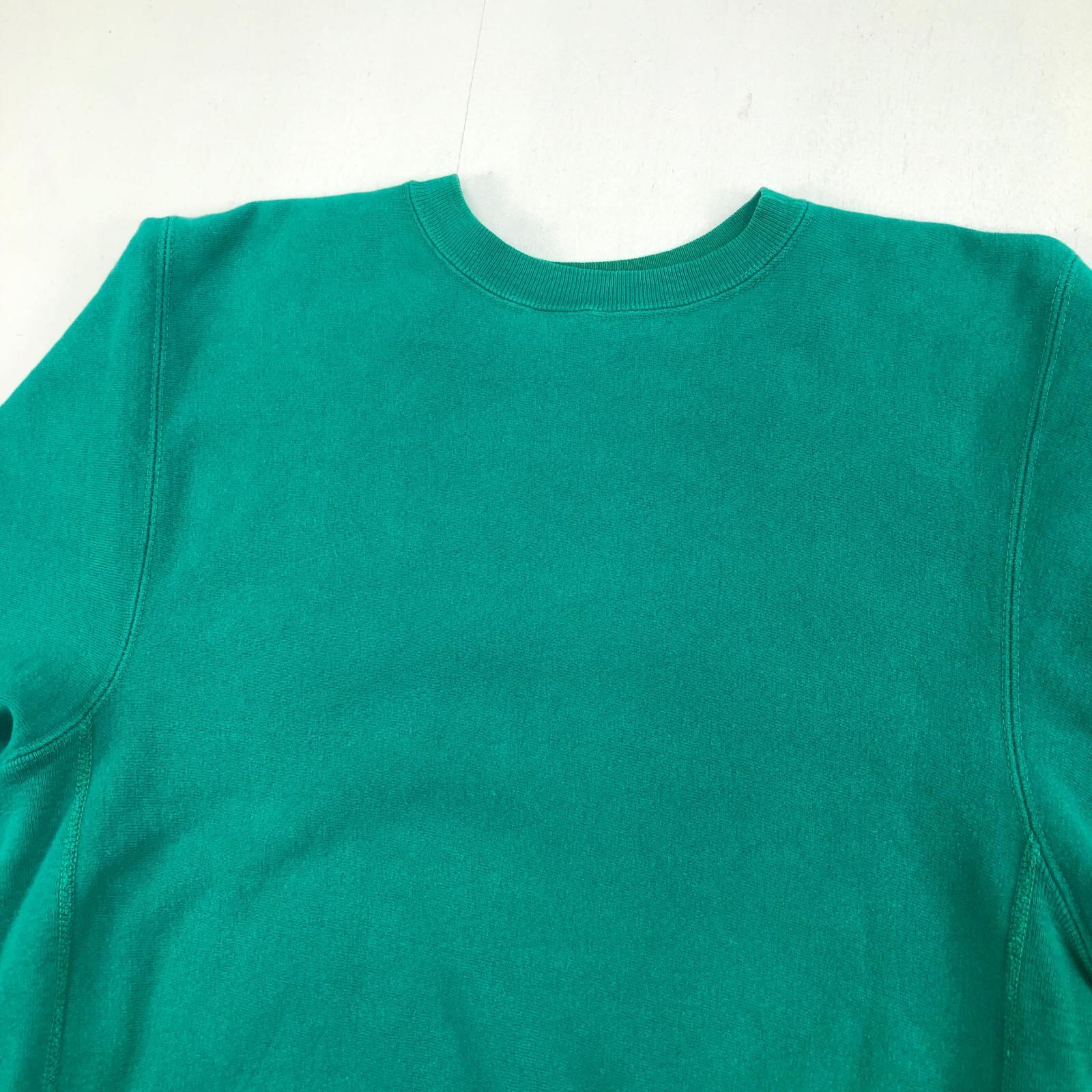 CHAMPION チャンピオン 90年代 USA製 刺繍タグ 胸 青目 袖目あり 状態 