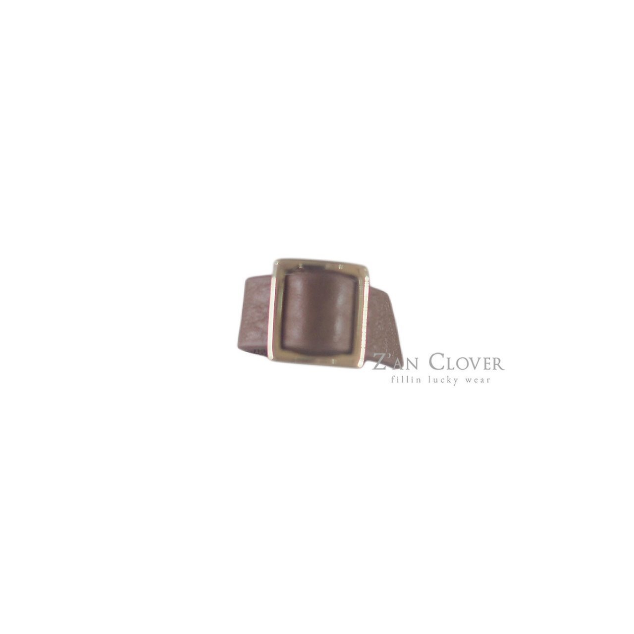 ZAN CLOVER［取寄］square leather ring 26winter
