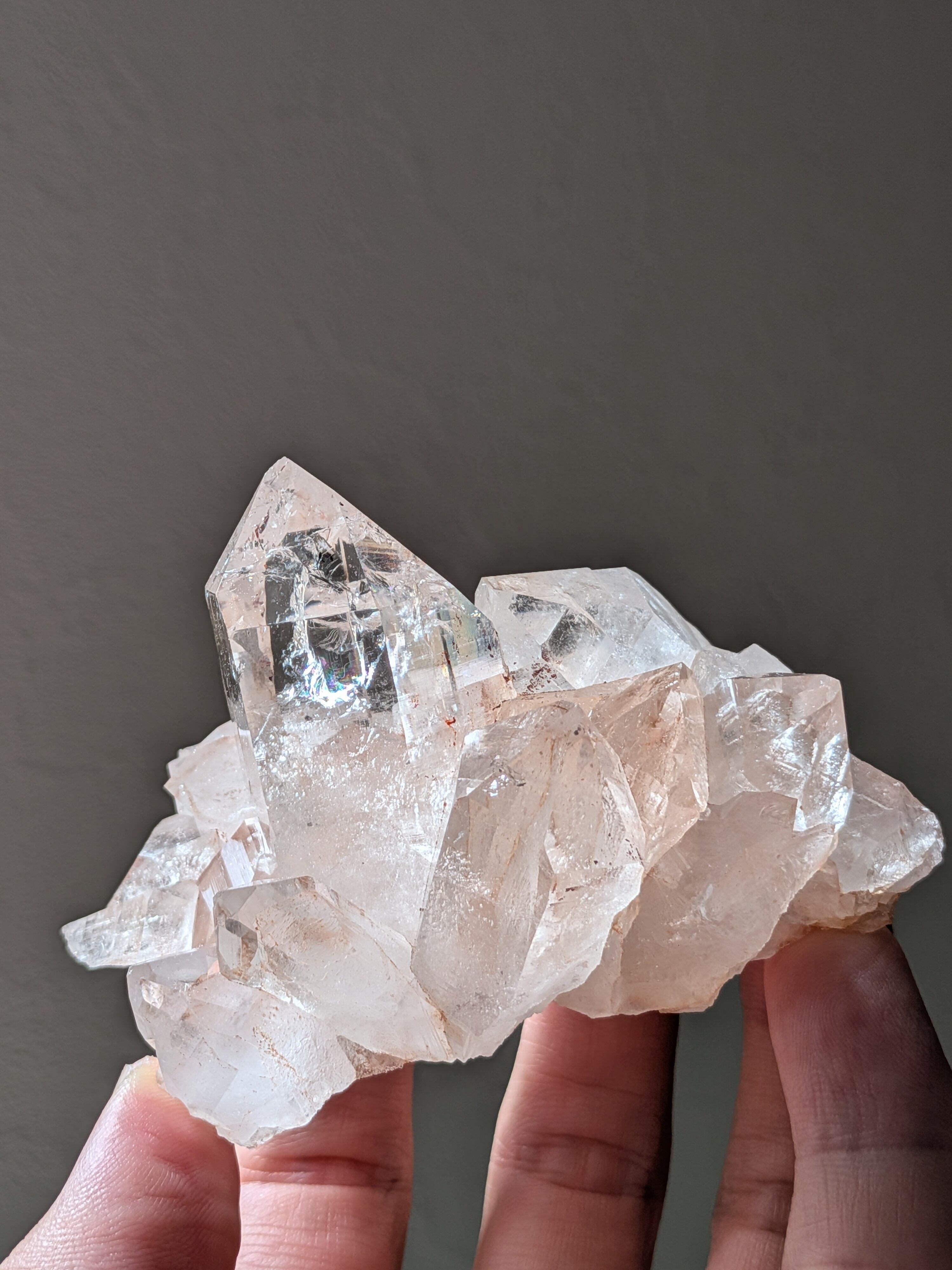 ヒマラヤ水晶・ゴールデンヒーラー ⭓ 原石クラスター ⭔ ネパール