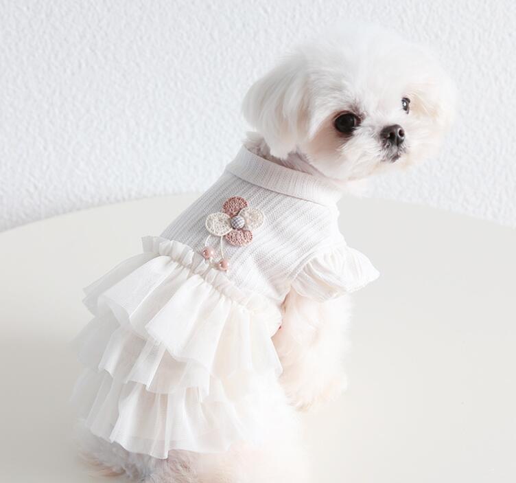 【予約】№3101963 ホワイトボリュームシフォンのワンピース