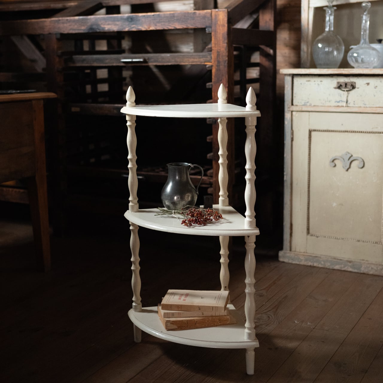 Corner Shelf / コーナーシェルフ 〈棚・飾り棚・オープンラック・収納