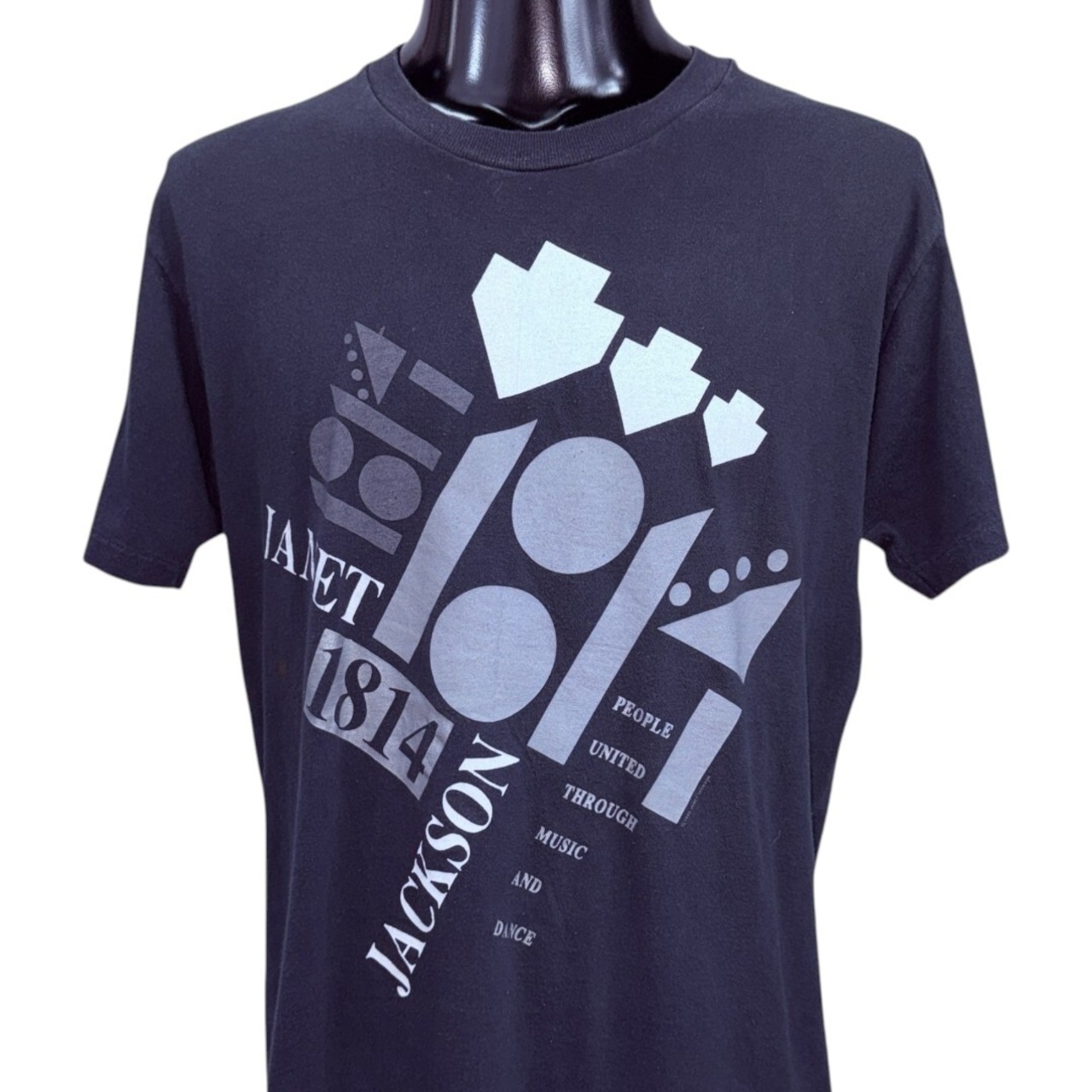 【JANET JACKSON】ジャネット・ジャクソン "RHYTHM NATION 1814" 90's Vintage Tシャツ